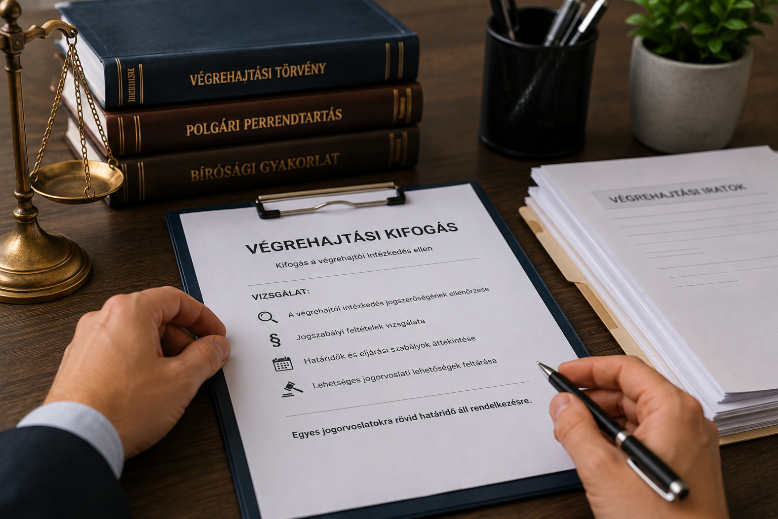 Végrehajtási kifogás vizsgálata